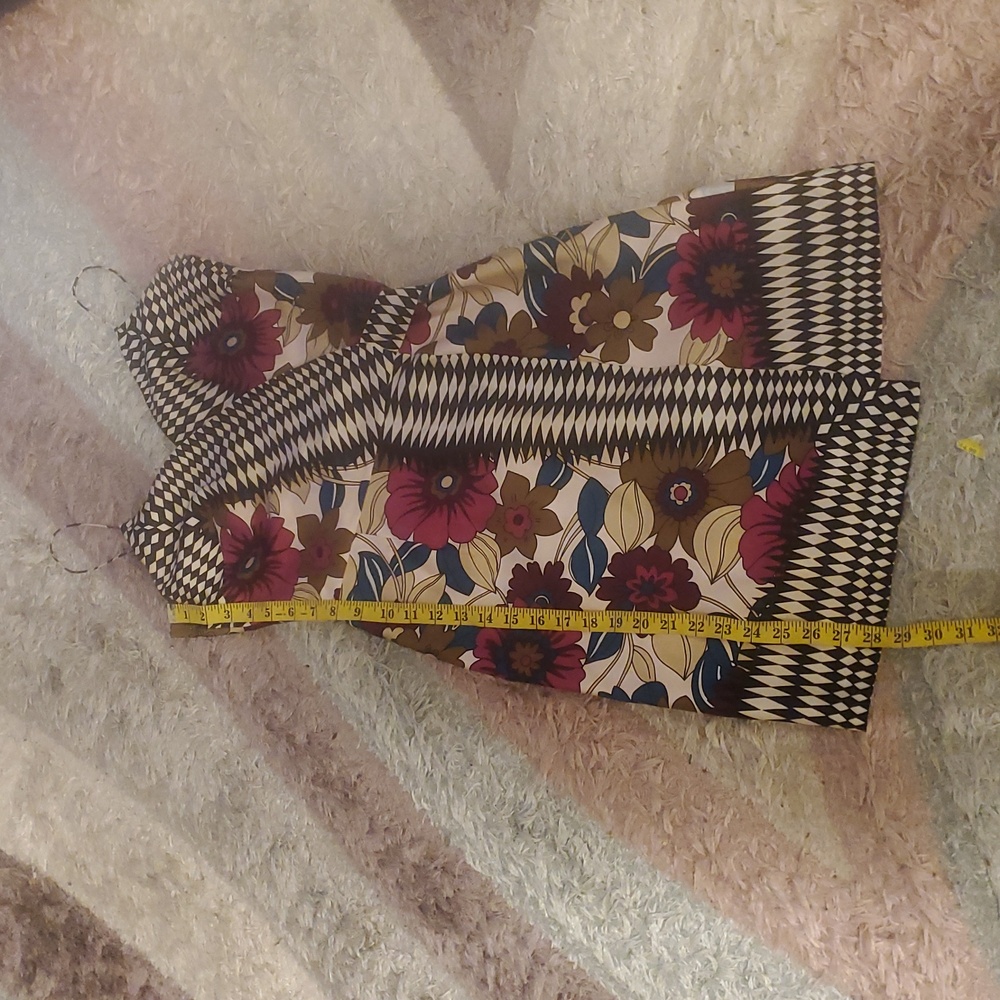 Floral Print Spaghetti-Strap Midi Dress in Pink, Brown, Cream - Picture 5 of 7
